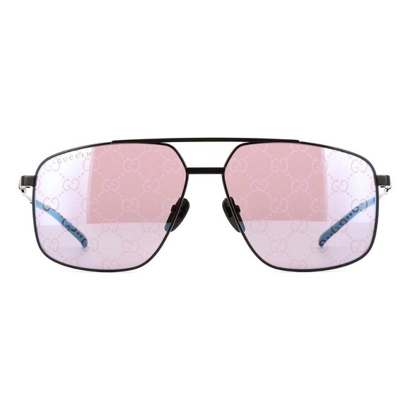 New GUCCI Black Square GG1676S 005 Sunglasses Women - Picture 2 of 3